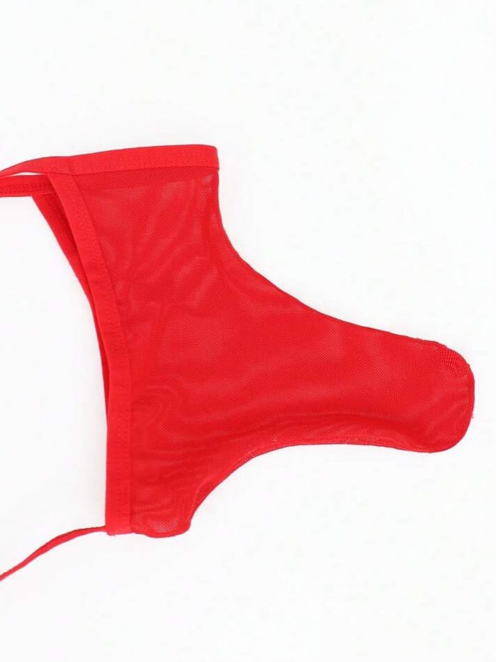 Men's Mesh Sexy Comfortable U-Pouch Underwear